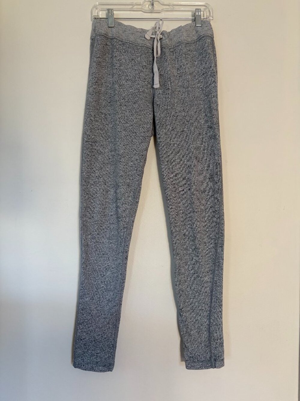 Vintage J.Crew Sweatpants Joggers Gray Drawstring Open Ankle Size M